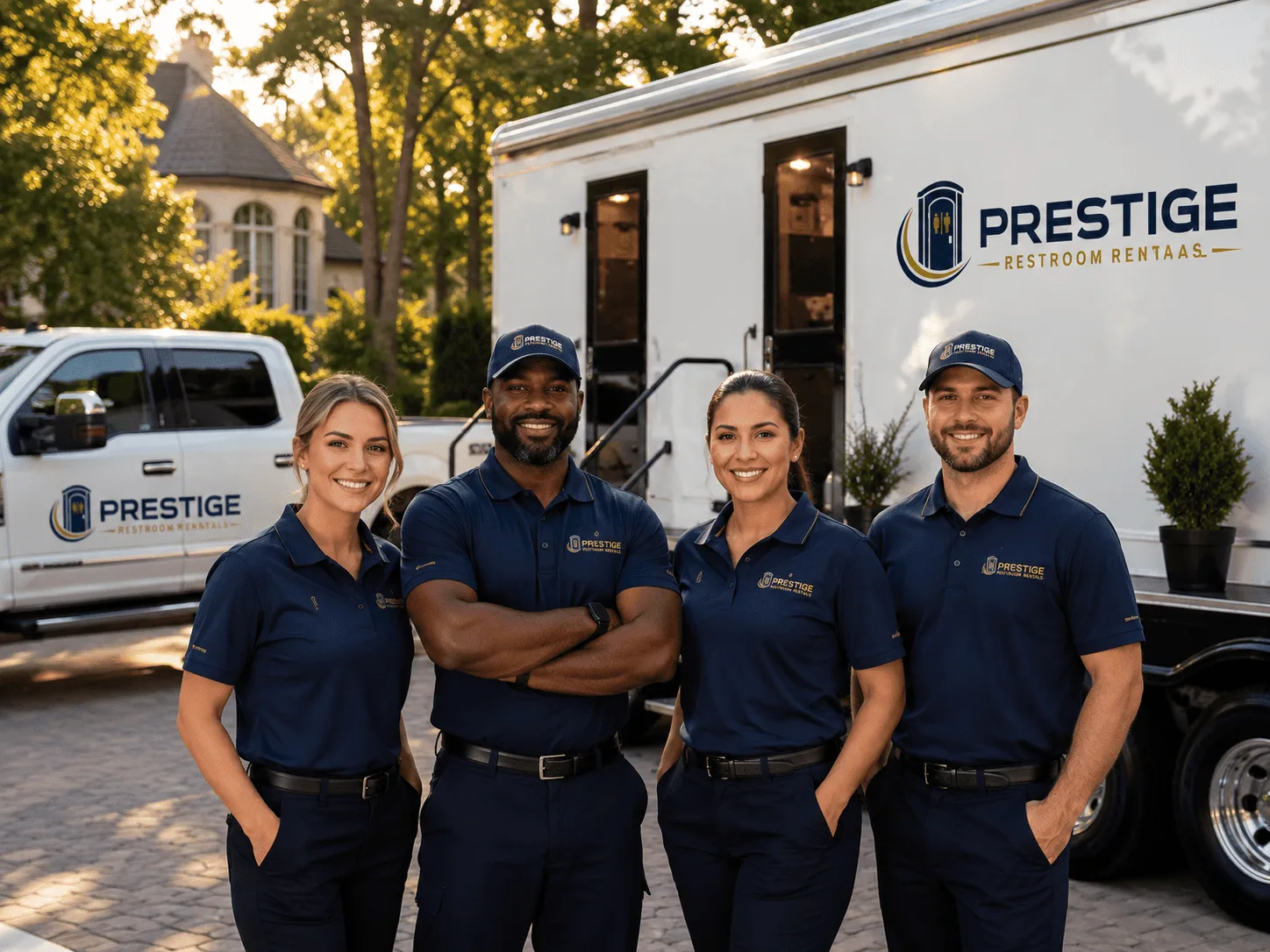 Trusted Luxury Portable Restrooms company in Graham, KY
